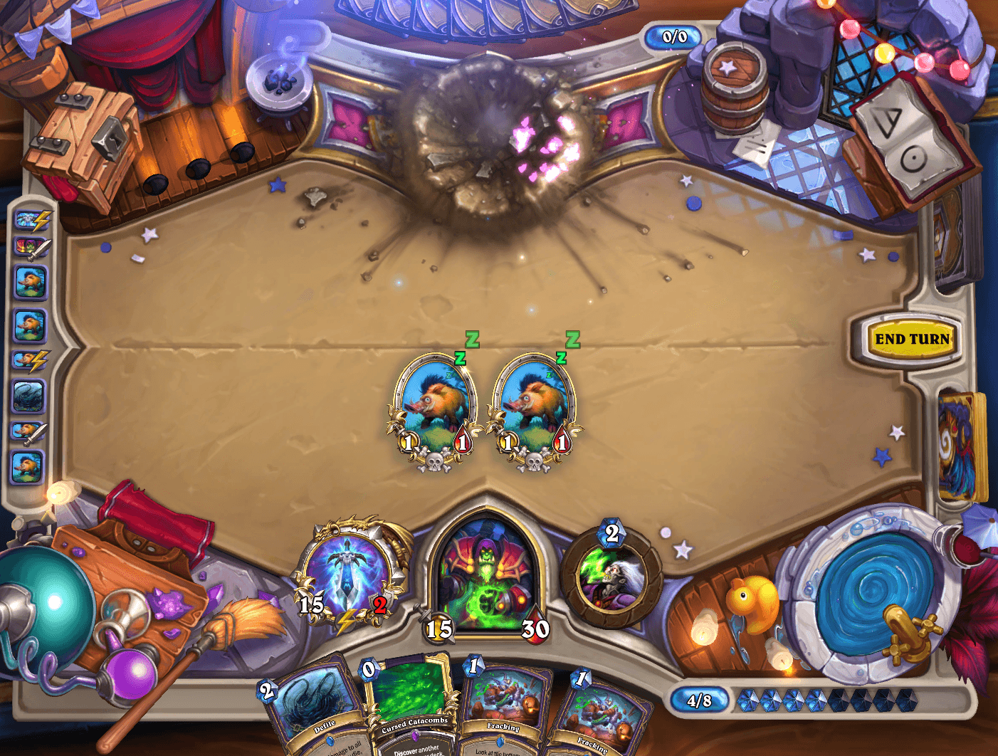 Elwynn Boar OTK Warlock